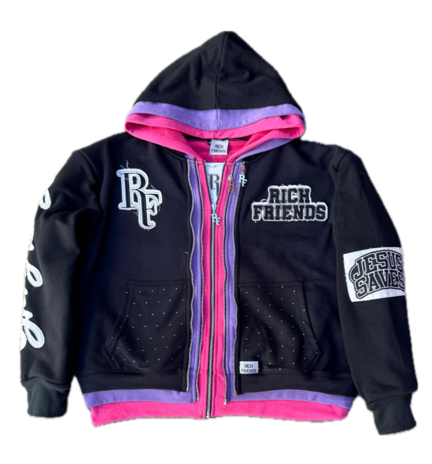 The “Rich In Christ” 3 Layer Zip-Up